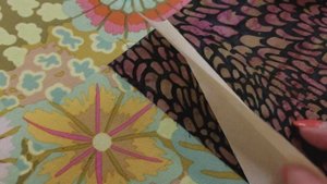 "Spice Cake" Quilt with a Spicy Cornerstone :)