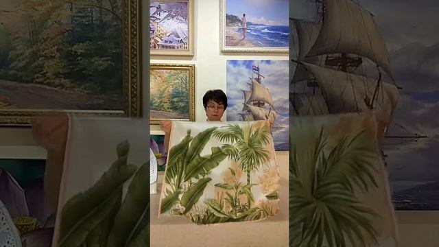 Как зафиксировать краски на шелке смотреть онлайн