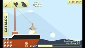 как поймать дракона в игре cat goes fishing