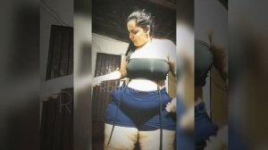 bbw ass tik tok video/ top /big curvy