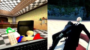 Mario Plays: CHOO CHOO CHARLES