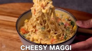 4 Tasty Maggi Masala Recipe - Cheesy Maggi, Curry Maggi, Chilli Garlic Maggi, Vegetable Masala Magg