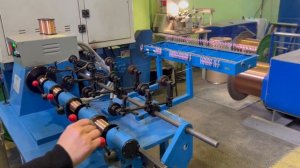 Тростильная машина 4А | Перемотка проволоки