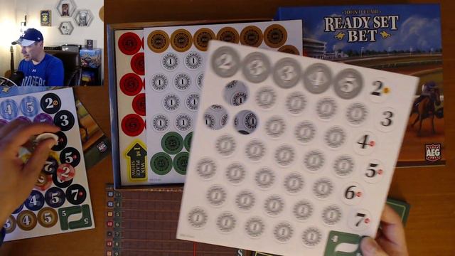 Ready Set Bet Board Game Unboxing (the latest game from John D. Clair and AEG)