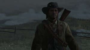 Джон Марстон неудачно выпрыгнул с коня