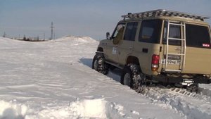 Toyota Land Cruiser 79 твердый наст