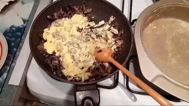 Секретный бабушкин рецепт Жульена с Грибами и сыром ? ? ? смотреть онлайн