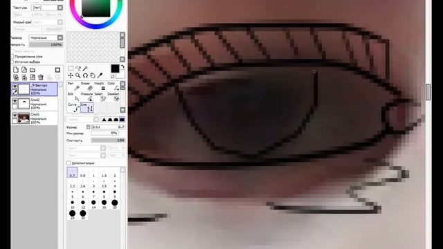 Speed Art в стиле комикс