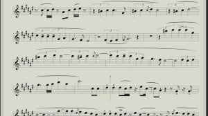 Tiësto & Sneaky Sound System - I Will Be Here (Ноты для саксофона альт