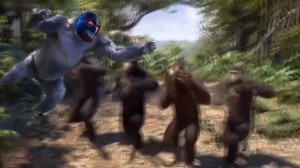 ?ГОЛЫЕ ГОРИЛЛЫ ТАНЦУЮТ ПОД БОЖЕСТВЕННЫЙ ФОНК? |  ЭЛЬ ПРИМО ПРЫГАЕТ НА ГОРИЛЛ