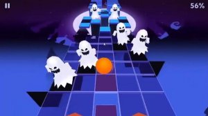 Rolling Sky Edit - Spooktime 100% 19/20 gems* 3/3 crowns