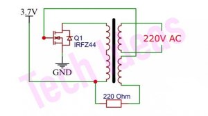 Briliant Idea || 3.7v to 220v inverter || Don't throw your old charger