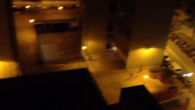 BARCELONA, Gran Via de les Corts Catalanes at night смотреть онлайн