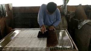 Part of the Batik Process - Jogja