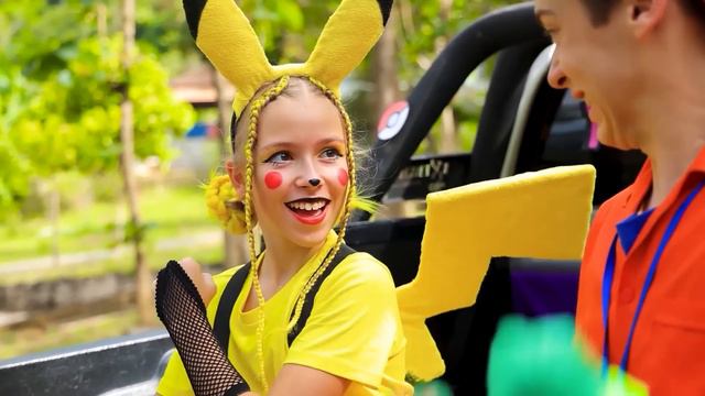 Мої батьки – Пікачу та Сонік! Покемони в реальному житті! Ми відкрили нового покемона!