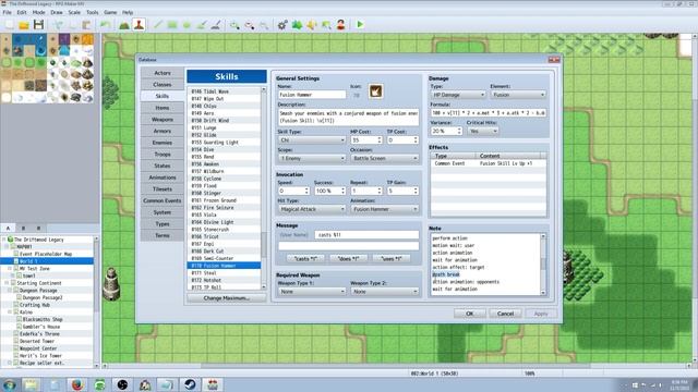 RPG Maker MV Action Sequence Tutorial