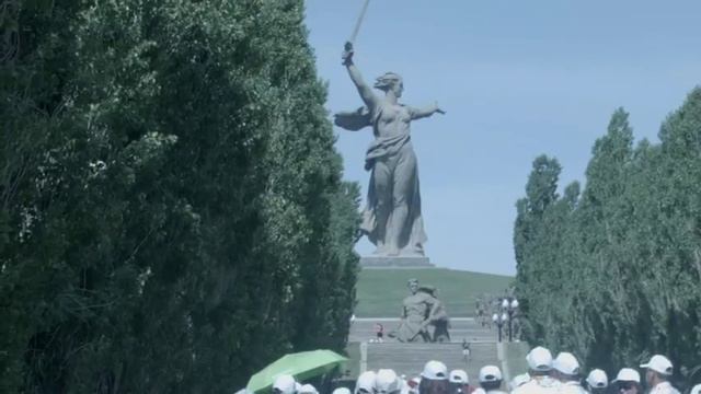 волонтёры общественного движения прибыли в Волгоград на теплоходе "Александр Суворов" смотреть онлайн