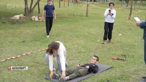 В Кизилюрте прошел городской этап Всероссийских соревнований «Школа безопасности»
