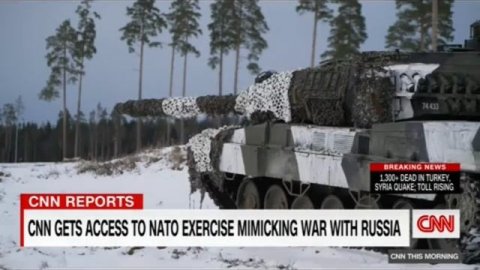 CNN сообщает об учениях НАТО в Эстонии, «отрабатывающих войну против России»
