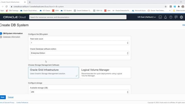 How to create Oracle 20c Database on OCI смотреть онлайн