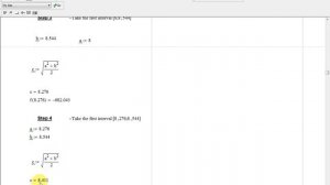 Lesson number 14 in Mathcad - transcendental equations - method mean square