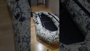 Лодка ФРЕГАТ М-2 ОПТИМА (260 см камуфляж) - накачиваем (часть 2)