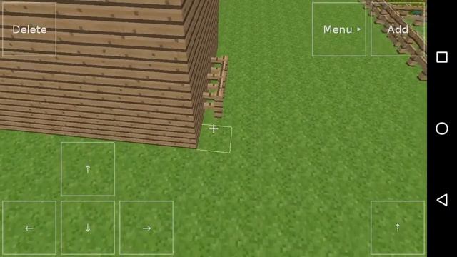 Построил дом + шалаш на дереве + огород + дом с 3 этажами 1 этаж спуск вниз! смотреть онлайн