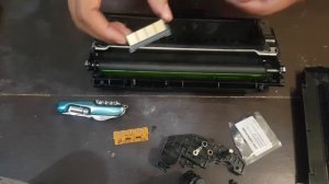Recarga y cambio de chip en Toner Samsung MLT D109S