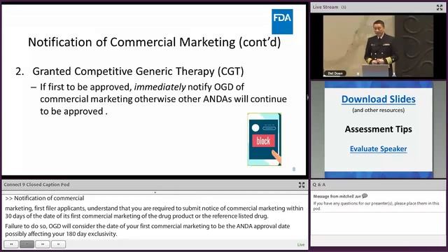 Assessment Tips (17of28) Generic Drugs Forum – Apr. 3-4, 2019 смотреть онлайн