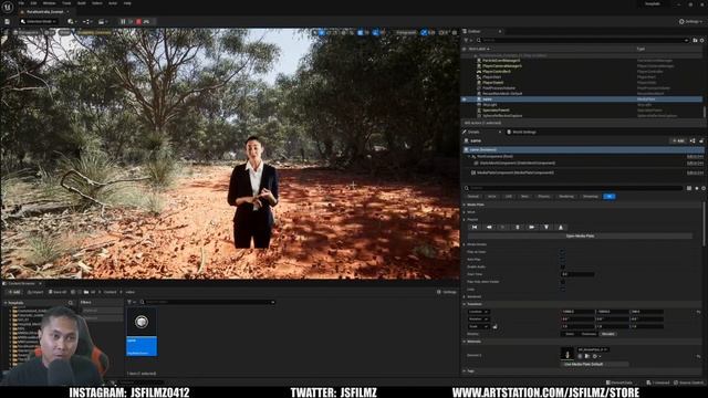 Unreal Engine 5.1 Greenscreen Tutorial with EXR