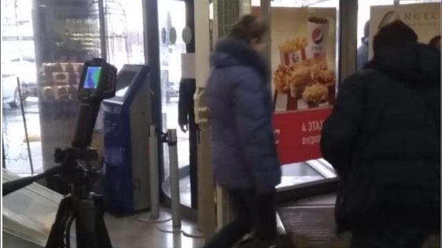 Началась установка камер для измерения температуры в магазинах смотреть онлайн