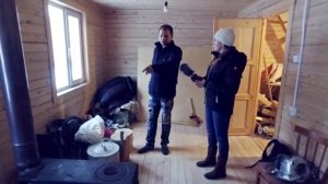 Дом из бруса через год, дерево повело, дыры в стенах, отзыв о компании “Технология“