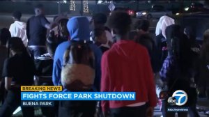 Knott's Berry Farm shut down after multiple fights among teens break out, park says | ABC7