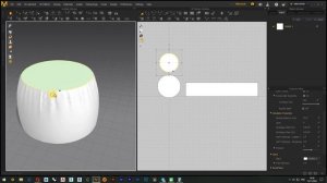 Marvelous Designer Урок 6 моделирование круглого пуфа