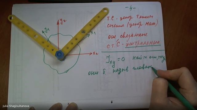 Сопромат Геометрические характеристики плоских сечений (лекция) Тема №2
