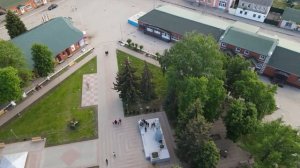 Ряжск 2021 с высоты