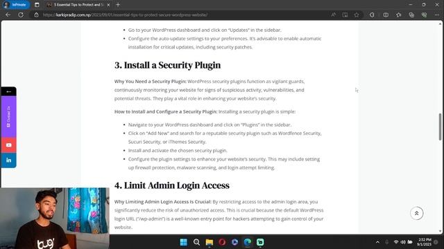 5 Essential Tips to Protect and Secure Your WordPress Website ?