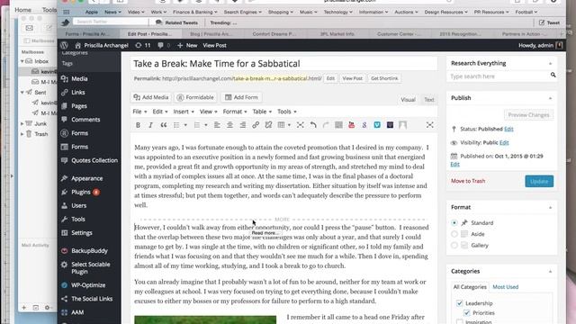 WordPress: Adding a 'Continue Reading' Link to a Blog Post смотреть онлайн