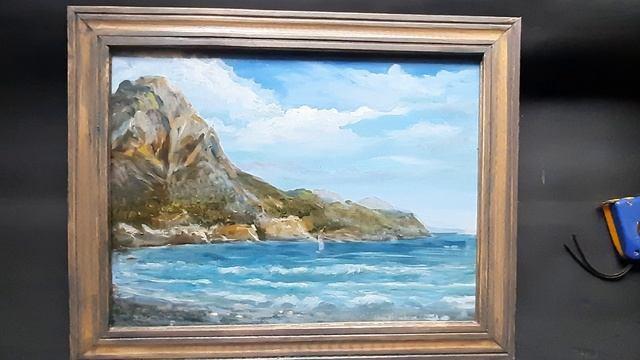 Новый Свет морской пейзаж крымский пленэр ЖуравлёваАрт