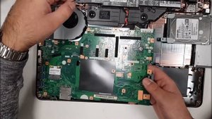 Asus X751L disassembly - change thermal paste, HDD replacement, ram upgrade