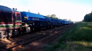 ТЭП60-0429 с хозяйственным поездом.