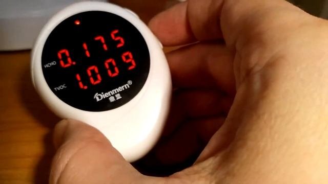 Газоанализатор с Aliexpress Hcho Tvoc