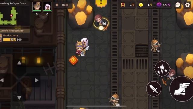 Guardian Tales 9-2 Guide (3 Stars) All Treasure | Kanterbury Refugee Camp смотреть онлайн