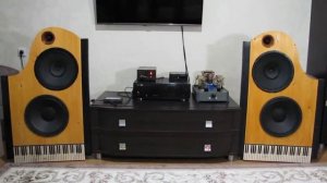 Динамики на щите.