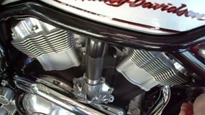 2006 Harley Davidson VRSCR Street Rod with Vance & Hines 2 into 1-2