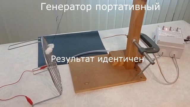 Демонстрация работы высоковольтных генераторов для коптильни