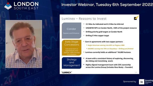 Luminex Resources are an experienced Canadian gold/copper explorer with huge holdings in Ecuador смотреть онлайн