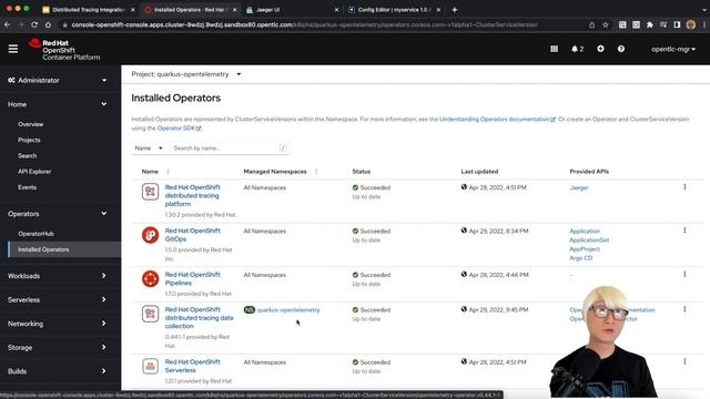 Distributed Tracing Integration with OpenTelemetry, Knative, and Quarkus смотреть онлайн