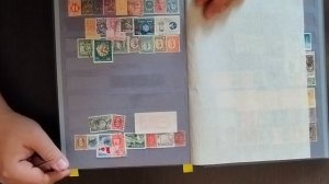 Три альбома старых марок