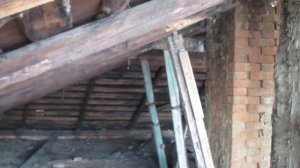 Как выровнять провисшие стропила . Мастерская Сеньора Арсения